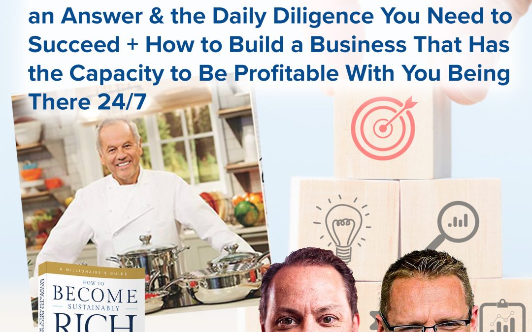 Business Podcasts | Wolfgang Puck | Why Shouldn’t Take No for an Answer & the Daily Diligence You Need to Succeed + How to Build a Business That Has the Capacity to Be Profitable With You Being There 24/7